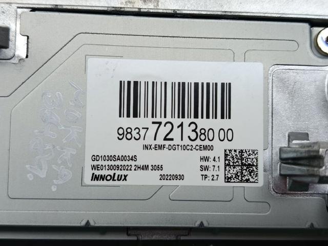 OPEL 9837721380 Дисплей многофункциональный в наличии Житомир
