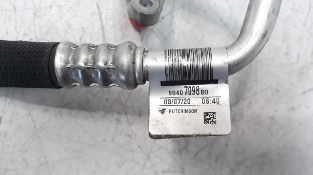 PEUGEOT 9840709880 Шланг кондиционера, от компрессора к радиатору в наличии Тернополь