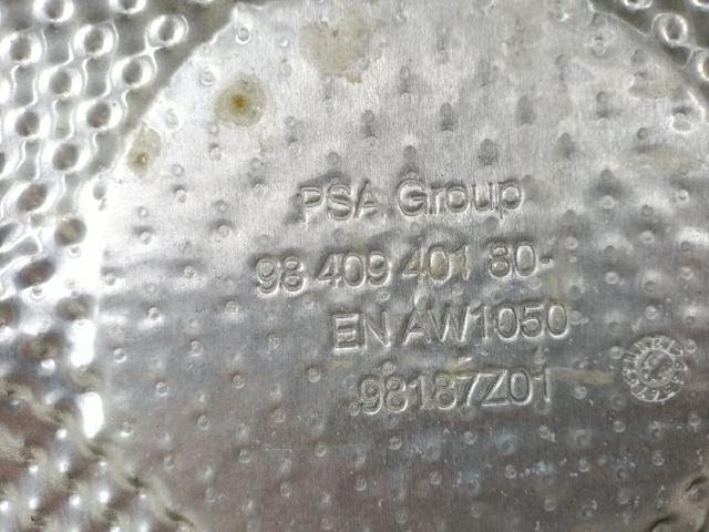 9840940180 PEUGEOT Защита выхлопной системы купить в Полтава