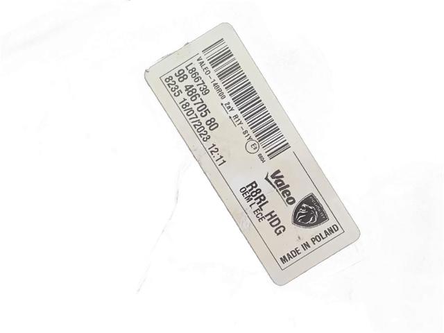 9848670580 PEUGEOT купить в Кривой Рог