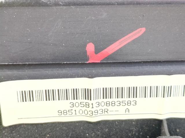 985100393R Подушка безопасности (AIRBAG) водительская купить Черновцы