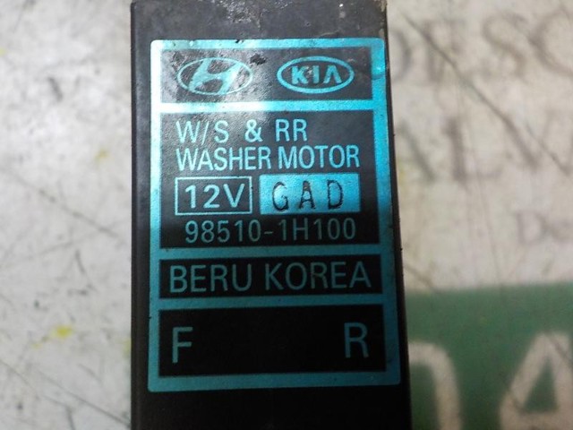 HYUNDAI 985101H100 Насос-мотор омывателя стекла переднего в наличии Харьков