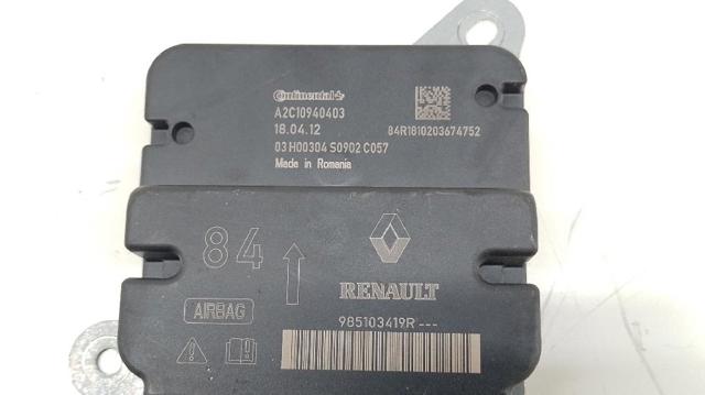 985103419R Модуль-процессор управления подушкой безопасности (ЭБУ AIRBAG) купить Днепр