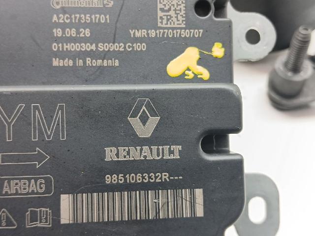 985106332R RENAULT Модуль-процессор управления подушкой безопасности (ЭБУ AIRBAG) купить в Ирпень
