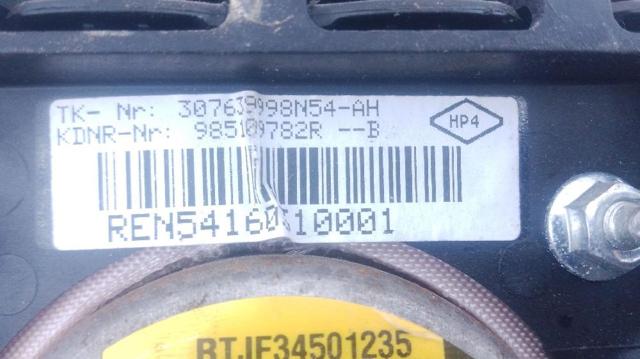 985109782R RENAULT Подушка безопасности водителя купить в Запорожье