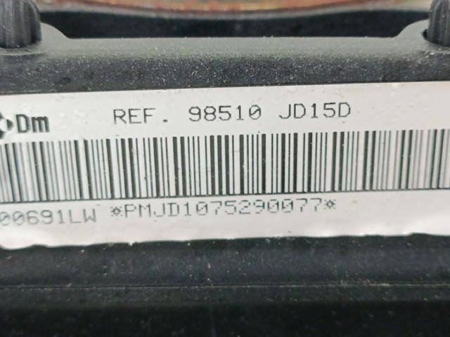NISSAN 98510JD15D Подушка безопасности (AIRBAG) водительская в наличии Сумы