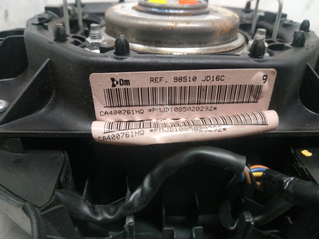 NISSAN 98510JD16C Подушка безопасности (AIRBAG) водительская в наличии Черновцы