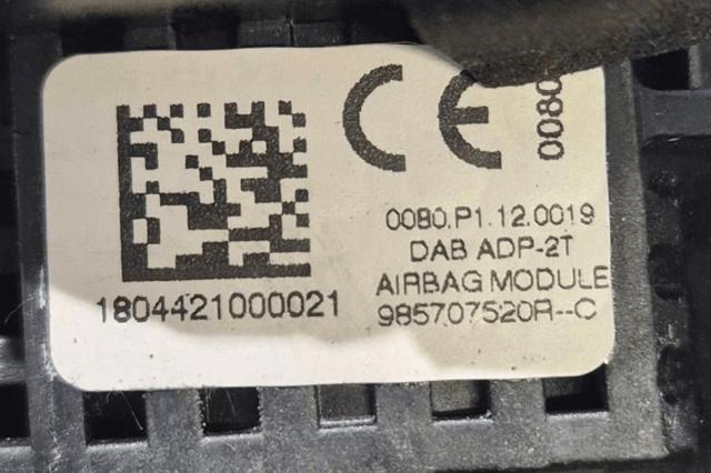 985703696R RENAULT Подушка безопасности водителя купить в Хмельницкий
