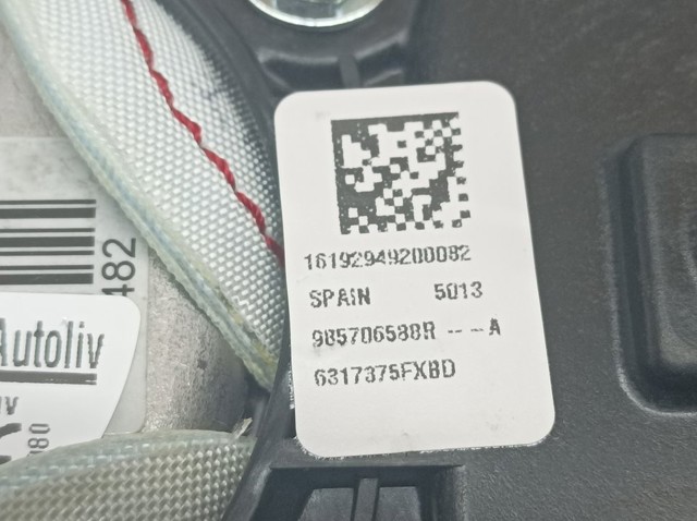 RENAULT 985706588R Подушка безопасности водителя в наличии Украина