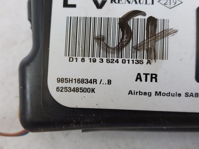 RENAULT 985H19236R Подушка безопасности (AIRBAG) спинки сиденья левого в наличии Павлоград