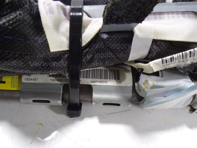 Cinto de segurança (AIRBAG) de estore lateral esquerdo 985P14X00B Nissan/Infiniti
