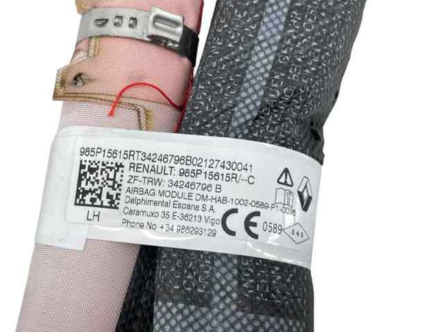 985P15615R RENAULT Подушка безопасности (AIRBAG) шторка боковая левая купить в Житомир