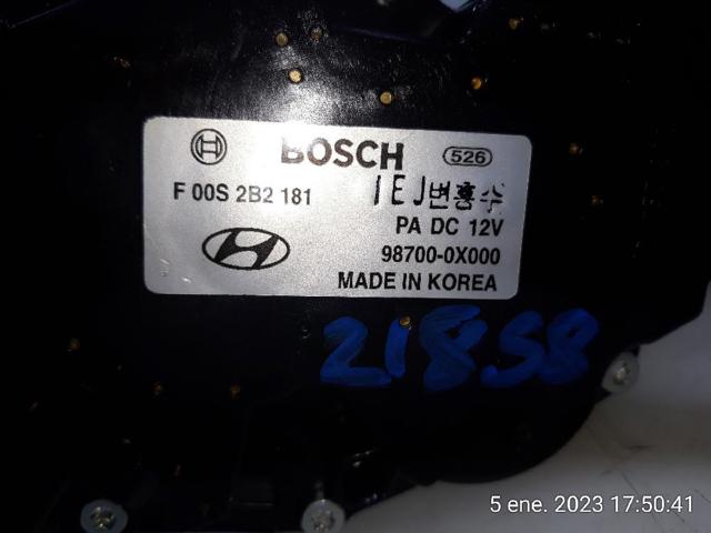 987000X000 HYUNDAI Механизм стеклоочистителя стекла заднего купить в Киев