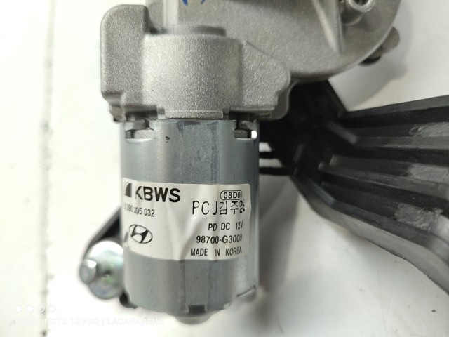 98700G3000 HYUNDAI Мотор стеклоочистителя заднего стекла купить в Сумы