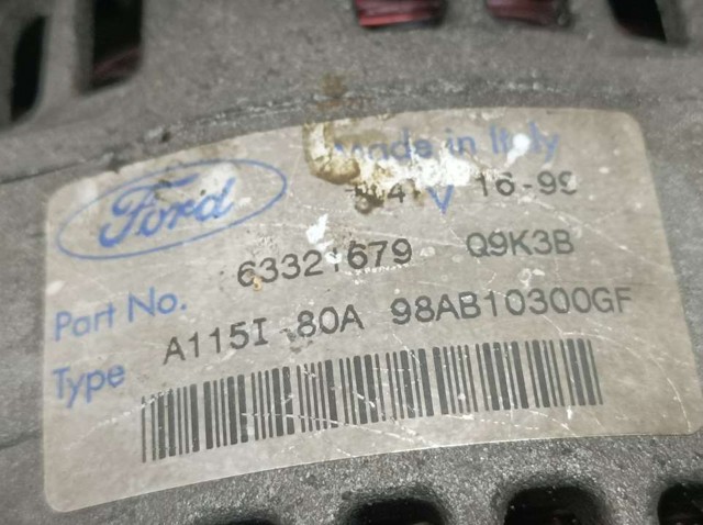 FORD 98AB10300GF Генератор в наличии Каменское