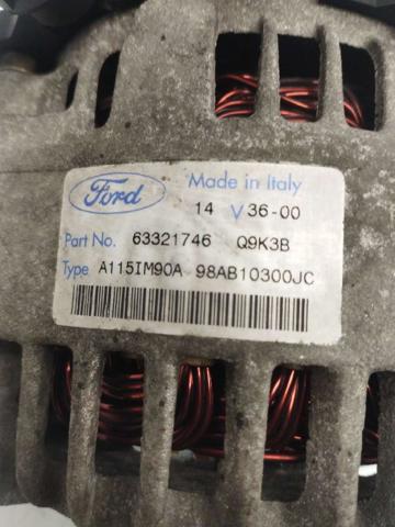 98AB10300JC FORD Генератор купить в Ровно