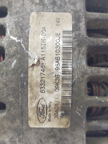 FORD 98AB10300JE Генератор в наличии Винница