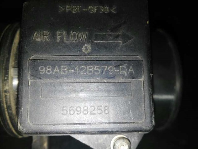 98AB12B579DA Датчик потока (расхода) воздуха, расходомер M.A.F. - (Mass Airflow) купить Днепр