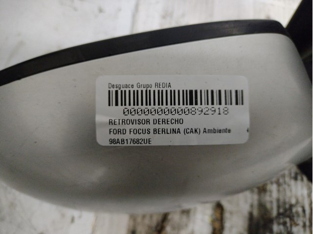 FORD 98AB17682UE Правое зеркало в наличии Чернигов