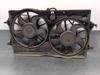 Ventilador elétrico de esfriamento montado (motor + roda de aletas) 98AB8C607 FORD