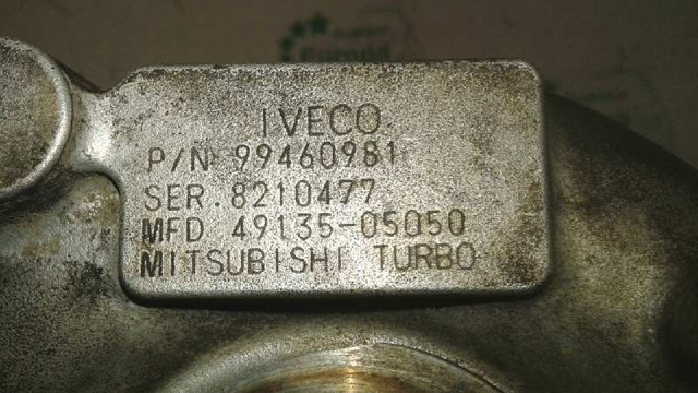 FIAT 99460981 Турбина в наличии Запорожье