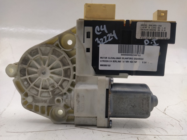 996385102 PEUGEOT Мотор стеклоподъемника двери передней левой купить в Полтава