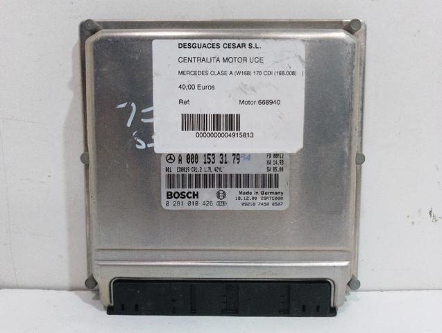 A0001533179 MERCEDES Модуль управления (ЭБУ) двигателем купить в Ирпень