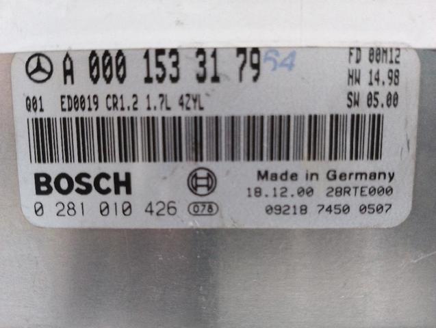 MERCEDES A0001533179 Модуль управления (ЭБУ) двигателем в наличии Киев