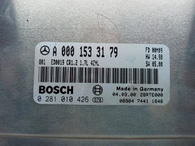 MERCEDES A0001533179 Блок управления двигателем в наличии Павлоград