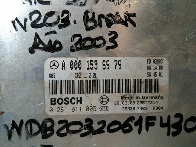 A0001536979 Модуль управления (ЭБУ) двигателем купить Черновцы