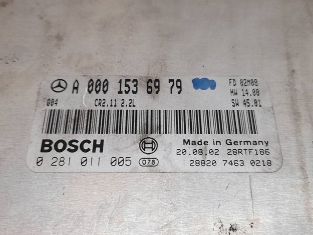 MERCEDES A0001536979 Блок управления двигателем в наличии Львов