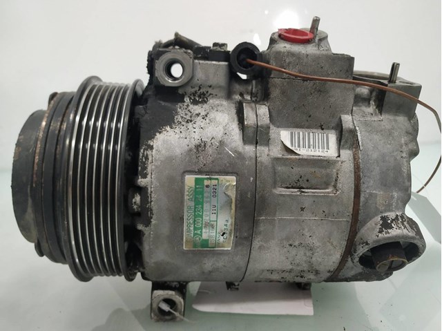 Compressor de ar condicionado para Mercedes-Benz V-Class Mercedes (W638) V 200 CDI (638.294) / 01.99 - 12.03 611980 A0002342411