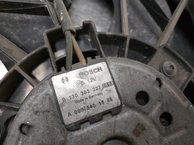 Ventilador elétrico de esfriamento montado (motor + roda de aletas) Mercedes E S210