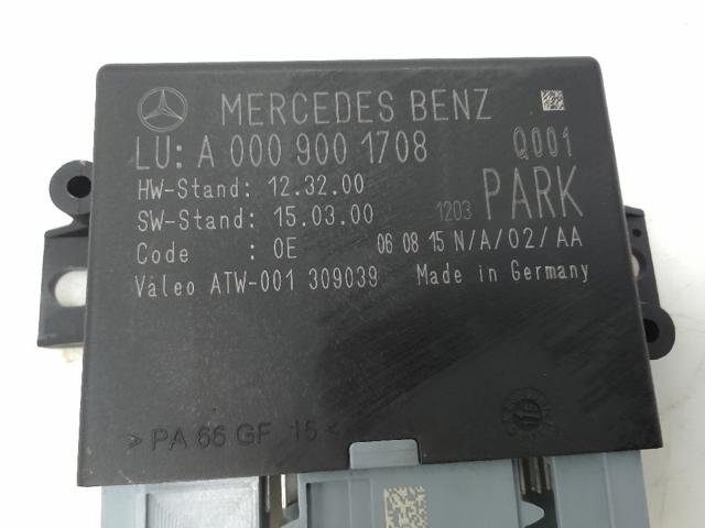 Módulo de direção (Centralina eletrônica) de sensor de estacionamento A0009001708 Mercedes