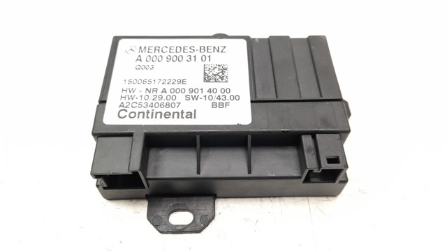 Módulo eletrônico para mercedes-benz gle coupe 350 d 4-matic (292.323, 292.324) 642826 A0009003101