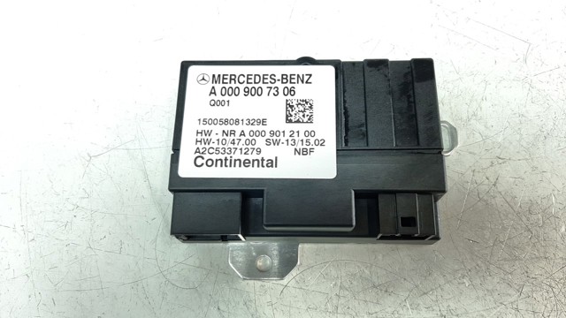 Módulo de direção (Centralina eletrônica) da bomba de combustível A0009007306 Mercedes