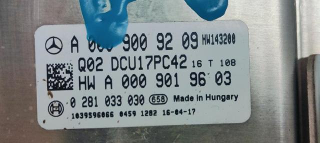 MERCEDES 0009019603 в наличии Тернополь