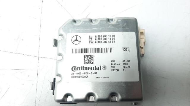 A0009051600 MERCEDES Модуль управления камерой купить в Ужгород