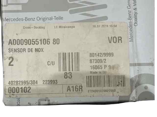 A0009055106 MERCEDES Датчик оксидов азота NOX передний купить в Хмельницкий