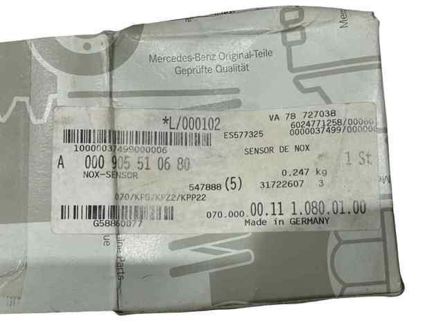 A0009055106 MERCEDES Датчик оксидов азота NOX передний купить в Тернополь