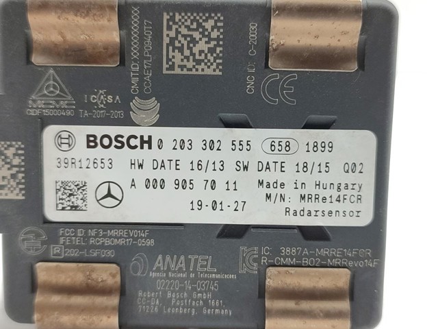 MERCEDES 0009057011 Радарный датчик дистанции в наличии Чернигов