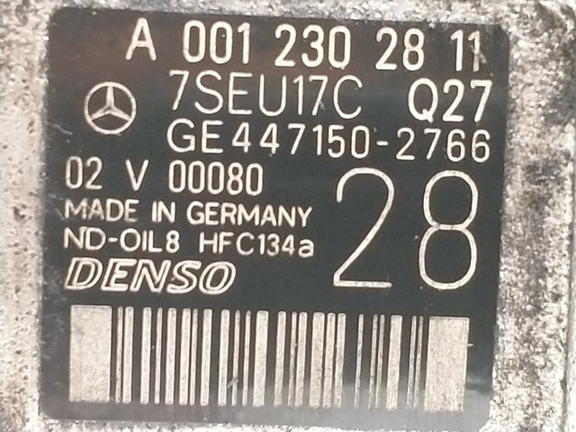 MERCEDES 00012302811 Компрессор кондиционера в наличии Запорожье