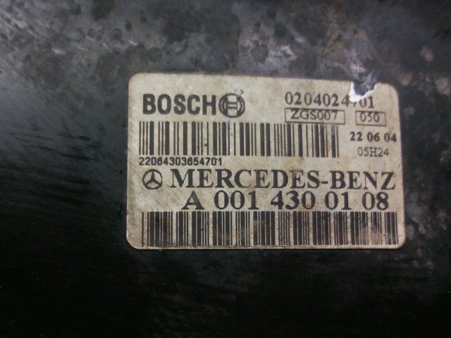 Servofreeiro para Mercedes-Benz Vito / Mixed Van 109 CDI (639.601, 639.603, 639.605) OM646983 A0014300108