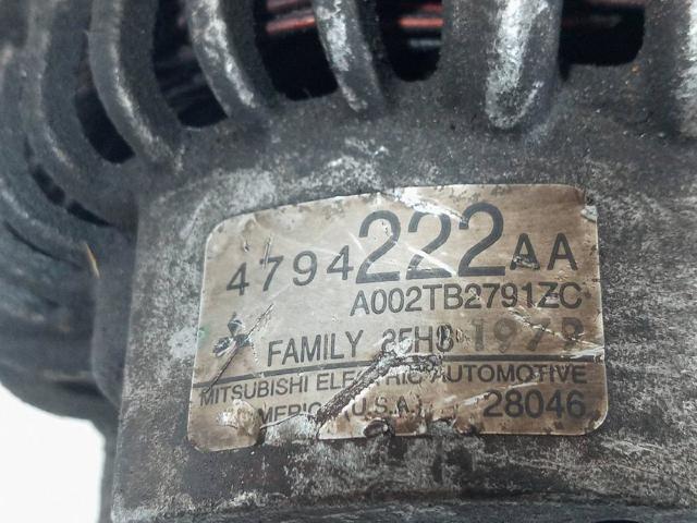 CHRYSLER A002TB2791ZC Генератор в наличии Львов