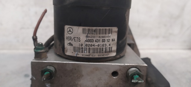 ABS para mercedes-benz clk 230 compressor (208.347) m111973m111975 A0034310312