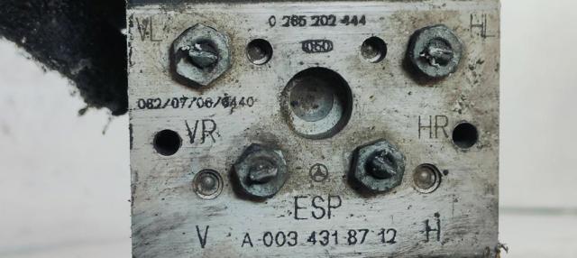 Unidade hidráulico de controlo ABS Mercedes S W220