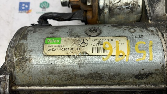 Motor de arranque para Mercedes-Benz Classe C Coupé C 220 CDI (203.706) 611962 A0051511301