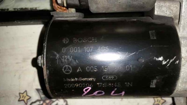 Motor de arranque para Mercedes-Benz C-Class C 230 Kompressor (203.040) M271948 A0051513901