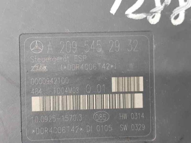 A0054310712 MERCEDES Блок управления АБС (ABS) гидравлический купить в Полтава