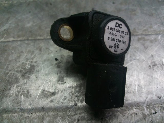 Sensor de pressão turbo para mercedes-benz mercedes sprinter 02.00 -> caixa fechada 211 cdi (901.6/902.661-662) / 03.99 - 12.06 611981 A0061539928